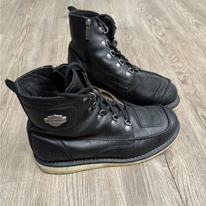 Harley-Davidson Men's Hagerman Motorcycle Boots - Size 10 - Great Condition